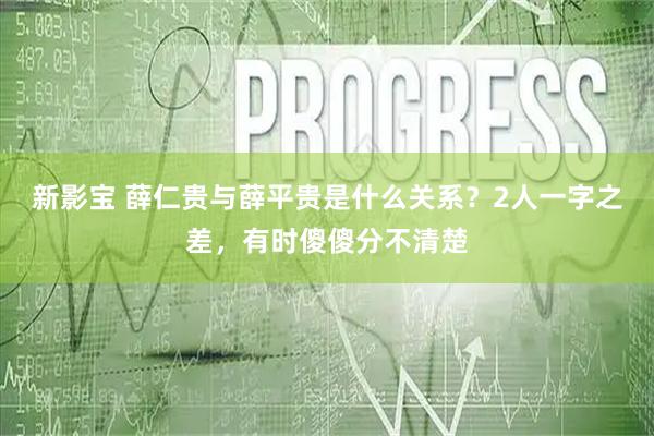 新影宝 薛仁贵与薛平贵是什么关系？2人一字之差，有时傻傻分不清楚