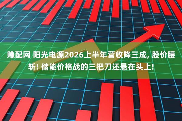 赚配网 阳光电源2026上半年营收降三成, 股价腰斩! 储能价格战的三把刀还悬在头上!